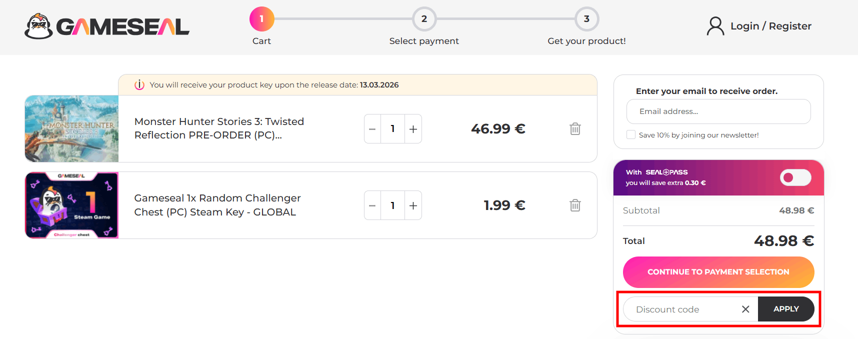 gameseal-discountcode