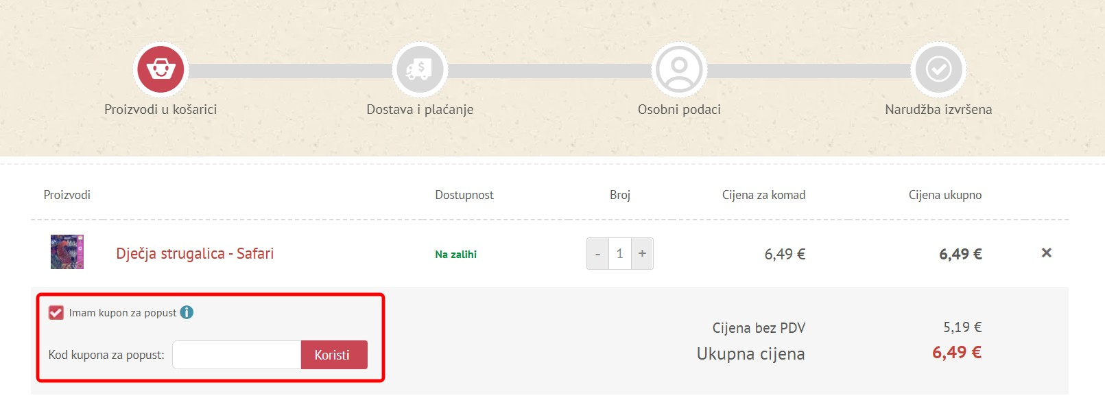 agatin svijet kupon za popust