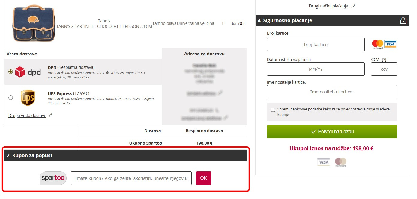 spartoo kupon za popust