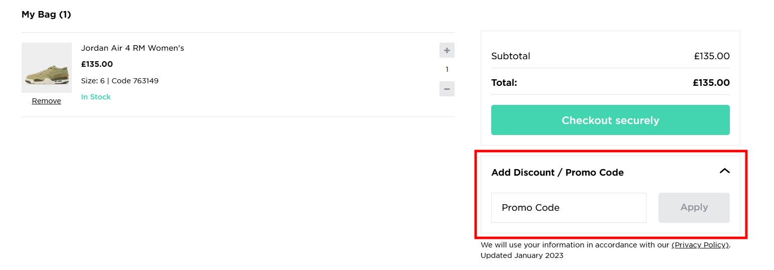 JD sports coupon code