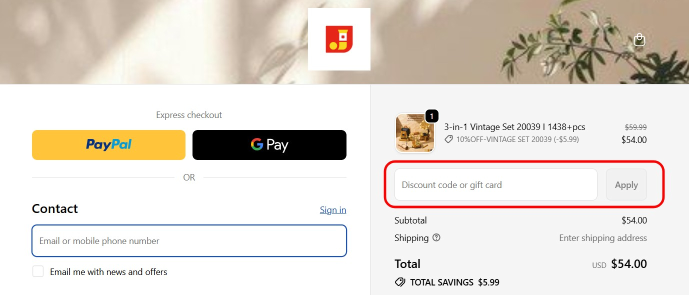 JMBricklayer kod za popust